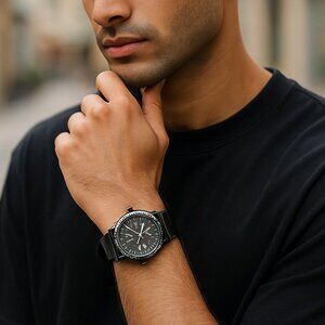 DIAMOND BLACK RACER CHRONOGRAPH - 42MM